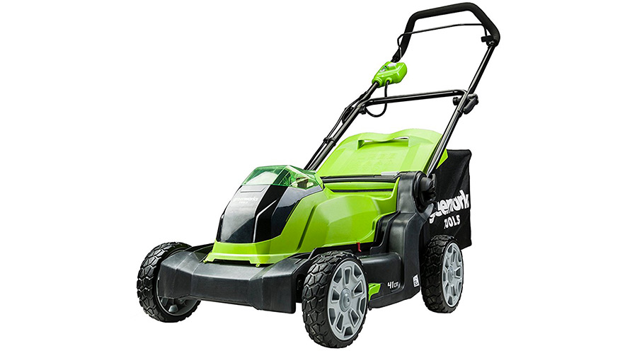 test et avis Tondeuse sans fil Greenworks G40LM41 2504707UC promotion pas cher