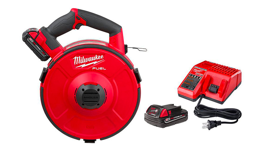 Tir fil sur batterie Milwaukee M18 FPFT-202 30 m NC Set 4933471954