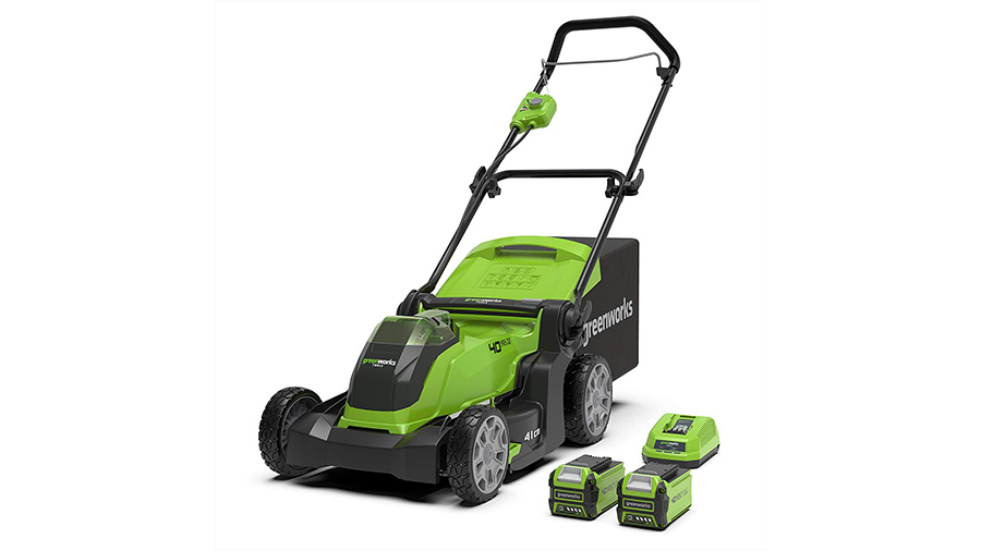 tondeuse à gazon sur batterie G40LM41K2X 2504707UC Greenworks tondeuse à gazon sur batterie G40LM41K2X 2504707UC Greenworks