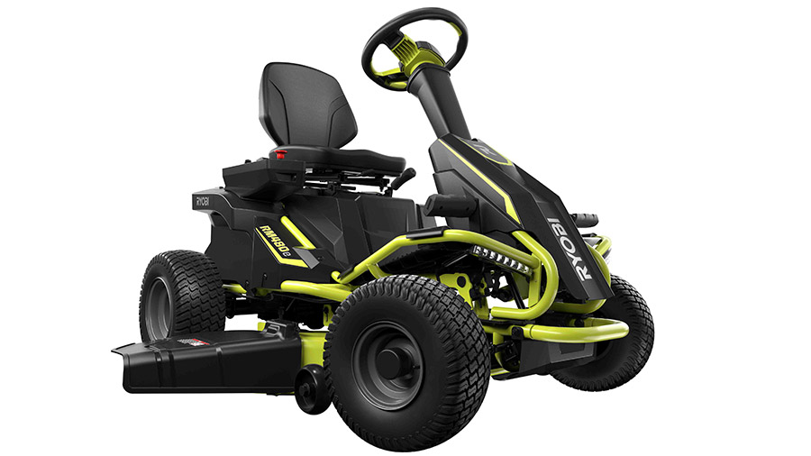 Tondeuse autoportée rider RYOBI Brushless 48V 96 cm RM480E