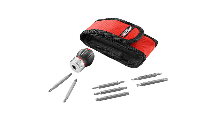 tournevis compact à cliquet PROTWIST ATCL.S14PB FACOM avec pochette textile 8 outils