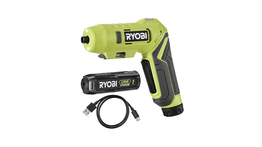 tournevis pivotant USB Lithium 4V RSDP4-120G Ryobi