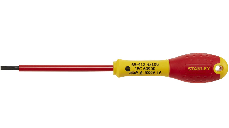 Tournevis électricien isolé 1000 V STANLEY-FATMAX 0-65-412