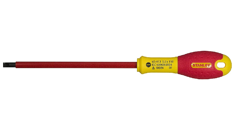 Tournevis électricien isolé 1000 V STANLEY-FATMAX 0-65-413 Tournevis électricien isolé 1000 V STANLEY-FATMAX 0-65-413