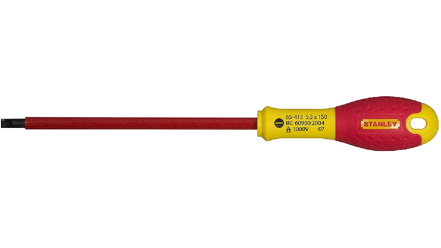 Tournevis électricien isolé 1000 V STANLEY-FATMAX 1-65-413