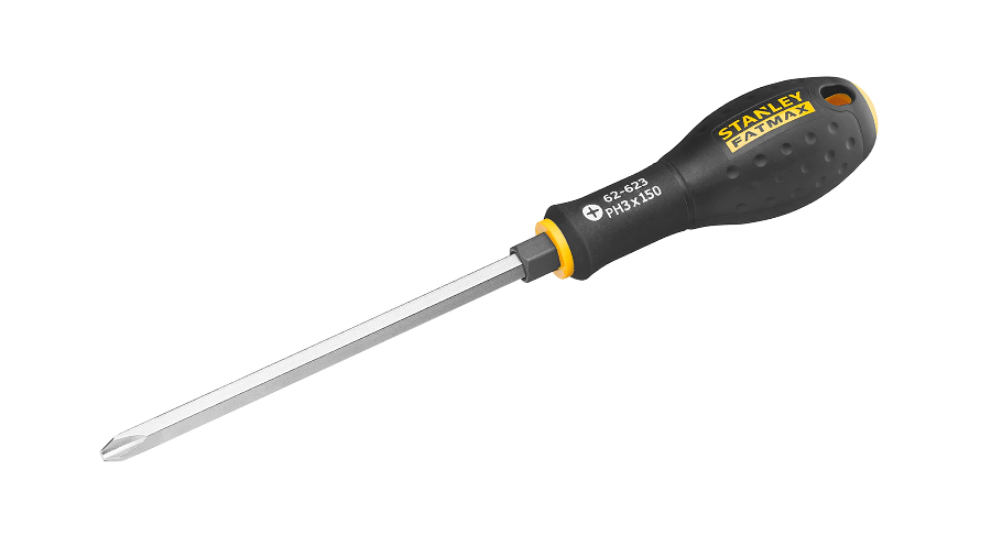 Tournevis phillips avec écrou 6 pans PH 3 8x150 mm Stanley FATMAX FMHT0-62623 Tournevis phillips avec écrou 6 pans PH 3 8x150 mm Stanley FATMAX FMHT0-62623