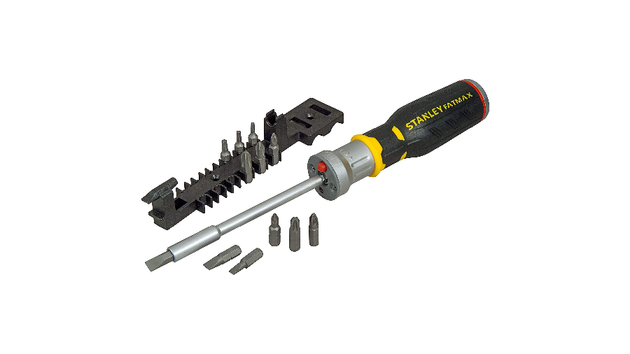 Tournevis porte embouts interchangeables boule à cliquet BIG Stanley FATMAX FMHT0-62689 Tournevis porte embouts interchangeables boule à cliquet BIG Stanley FATMAX FMHT0-62689