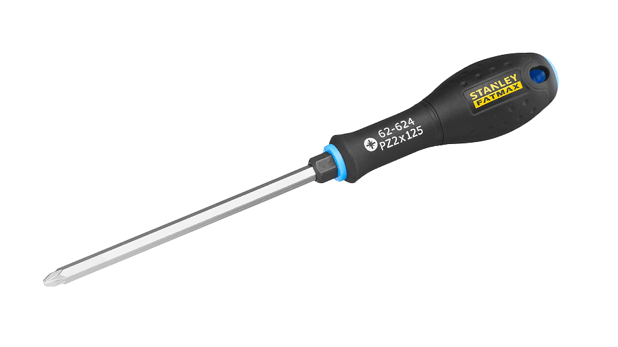 Tournevis pozidriv avec écrou 6 pans PZ 2x125 mm Stanley FATMAX FMHT0-62624 Tournevis pozidriv avec écrou 6 pans PZ 2x125 mm Stanley FATMAX FMHT0-62624