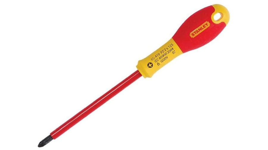 Tournevis pozidriv isolé 1000 V STANLEY-FATMAX 0-65-419