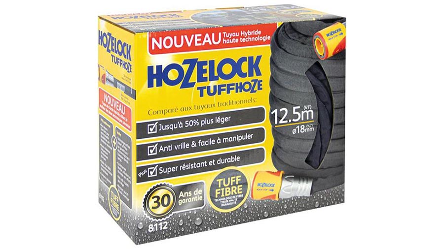 Tuyau d’arrosage hybride Tuffhoze Hozelock