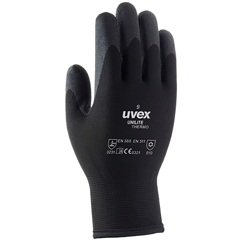 Gants de protection UVEX unilite thermo plus taille 8 pas cher
