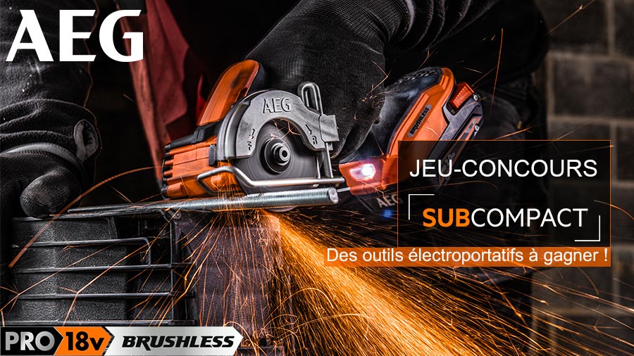 Jeu-concours SUBCOMPACT PRO 18 AEG