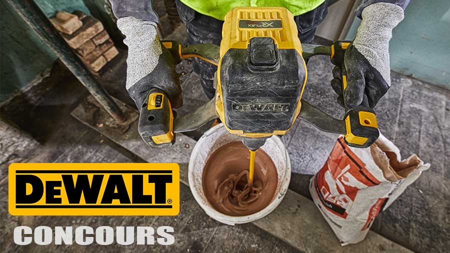 Malaxeur et radio XR FLEXVOLT DEWALT Malaxeur et radio XR FLEXVOLT DEWALT