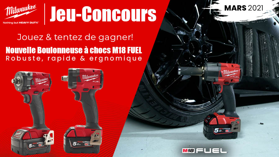 Jeu-concours outillage Milwaukee