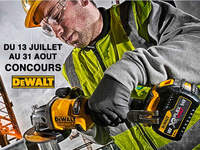Jeu concours XR FLEXVOLT DEWALT