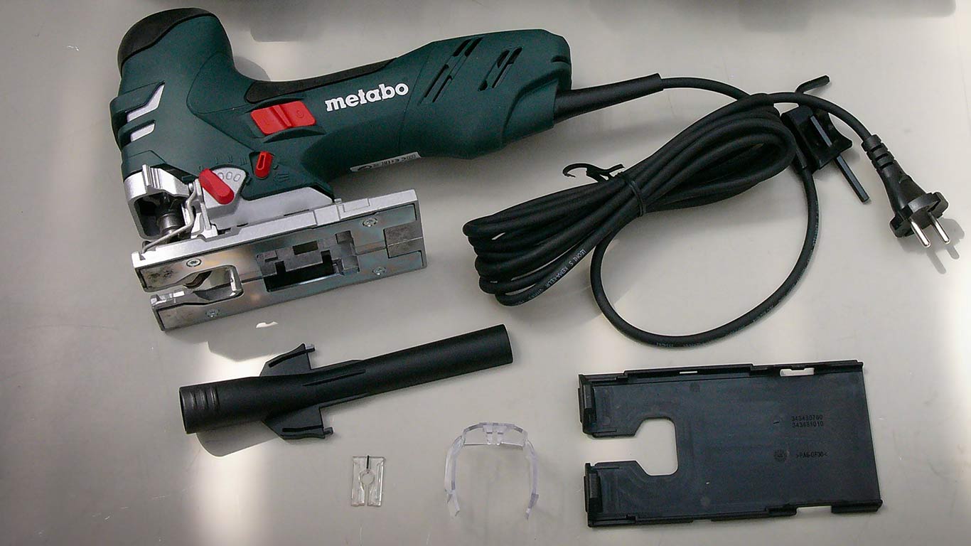 METABO Pendulaire STE 100 SCS 630 W Scie sauteuse DEL Travail Lumière valise