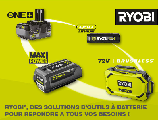 Batteries Ryobi 