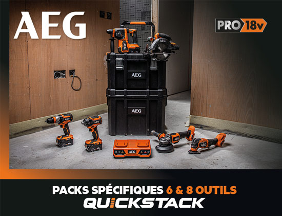 Gamme de rangement Quickstack AEG