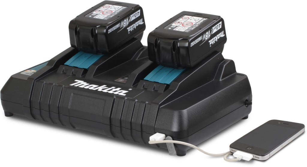 Makita lance un chargeur à double port DC18RD à temps de charge égal - Zone  Outillage