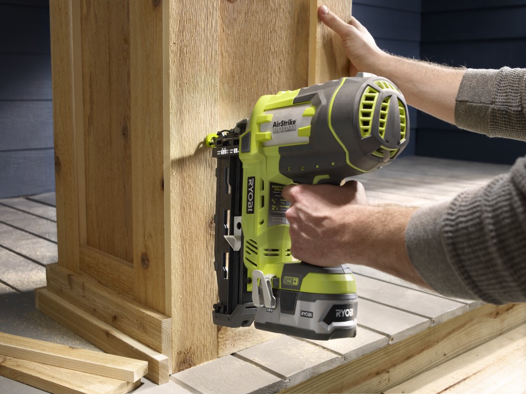 RYOBI élargit sa gamme d'outils sans fil 18 V ONE+ avec un nouveau cloueur  - Zone Outillage