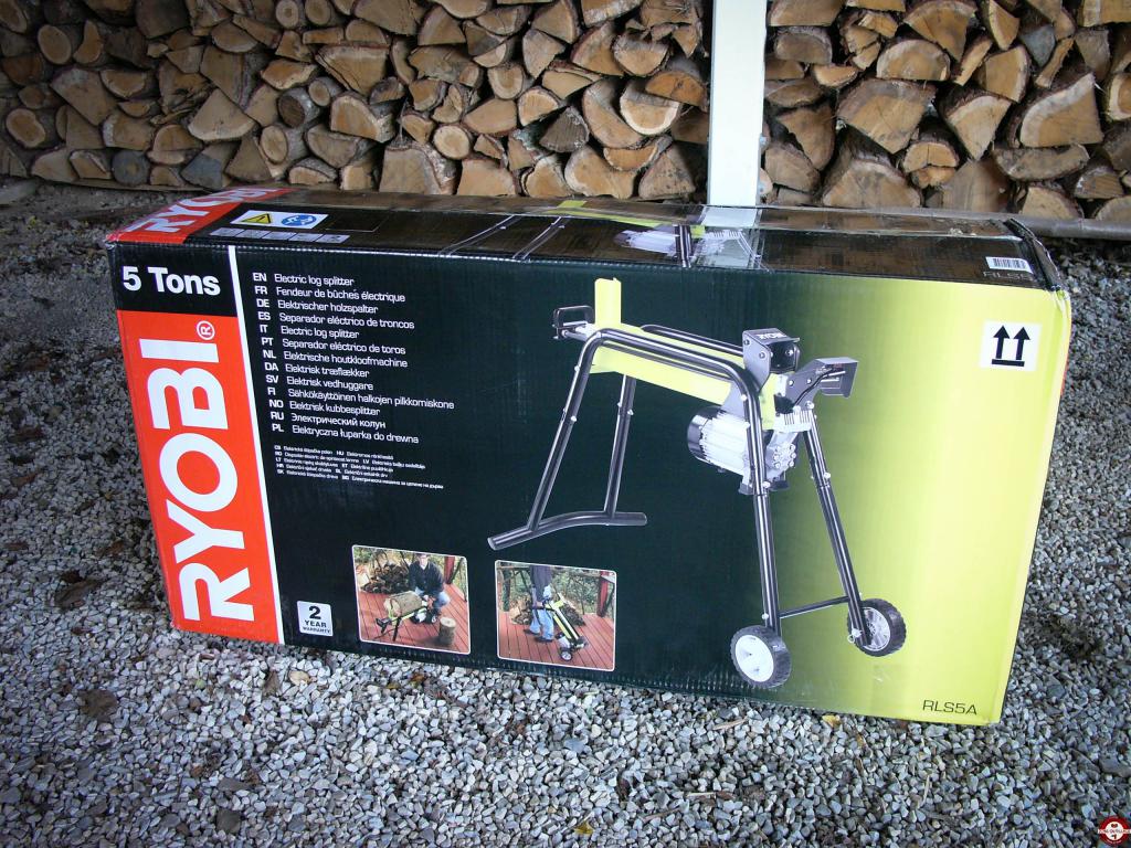 Test du fendeur de bûches électrique RYOBI RLS5A Zone Outillage — free download