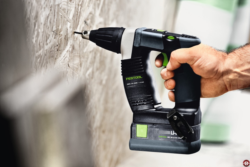 Nouvelle visseuse pour plaquistes sans fil DURADRIVE DWC 18 Festool - Zone  Outillage