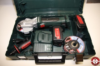 Meuleuse d’angle Metabo WF 18 LTX 125 © Zone Outillage