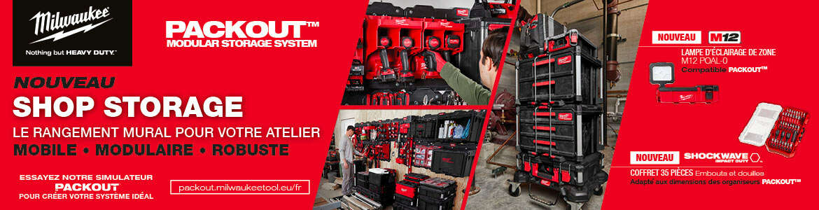Outillage professionnel Milwaukee