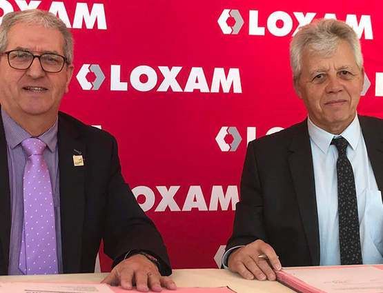 Michel Guisembert, Président de WorldSkills France et Gérard Deprez, Président du Groupe LOXAM