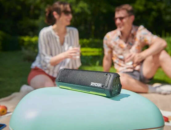 enceinte USB Lithium Bluetooth RS4-120G Ryobi