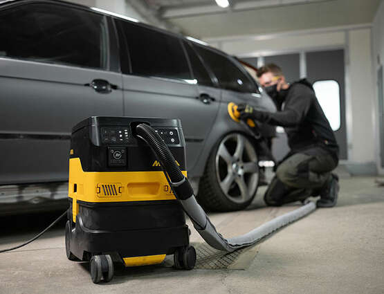 extracteur de poussière filaire DEXOS 1217 M AFC Mirka 