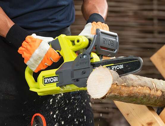tronçonneuse sans fil RY18CS20A ONE+ Ryobi 