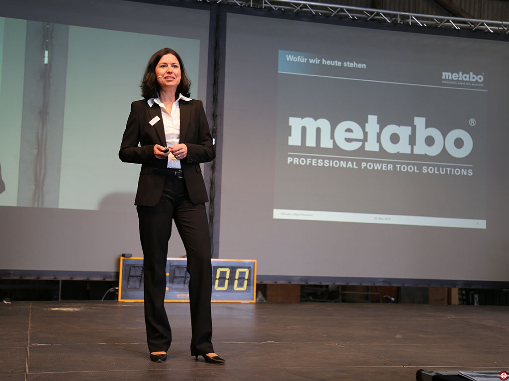 Présentation des résultats du groupe Metabo par Petra Toischer