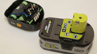 batterie Bosch 18V Power4all vs batterie Ryobi ONE+ 18 V 