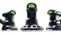 Ponceuses Festool RTS 400, DTS 400 et ETS 125