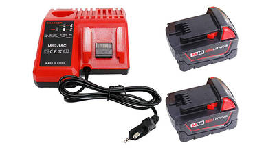 avis et prix Pack batterie et chargeur 18 V compatible Milwaukee pas cher