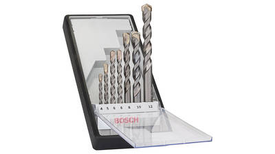 Bosch 2607010545 Set de 7 Forets à béton Robust Line CYL-3 4/ 5/ 6/ 6/ 8/ 10/ 12 mm