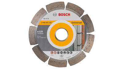 Bosch 2608602192 Disque à tronçonner diamanté standard for universal 125 x 22,23 x 1,6 x 10 mm