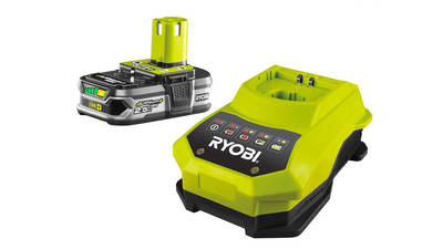 Ryobi Pack RYOBI affleureuse à bois 18V R18TR-0 - 1 batterie 18V