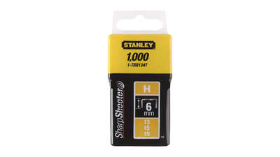 Agrafes 6 mm type H Stanley 1-TRR134T