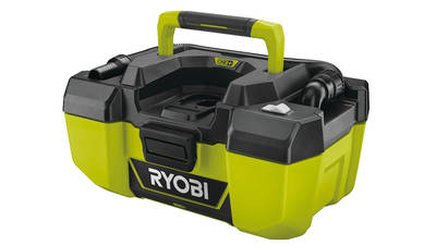 test et avis Aspirateur d'atelier sans fil R18PV-0 Ryobi