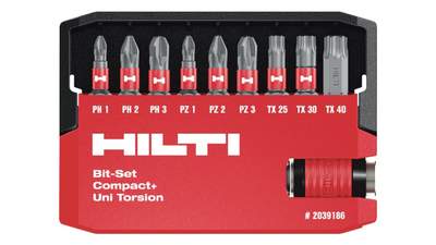 Boite d’embout HILTI S-BSC+ UNI 25/1" T (10)