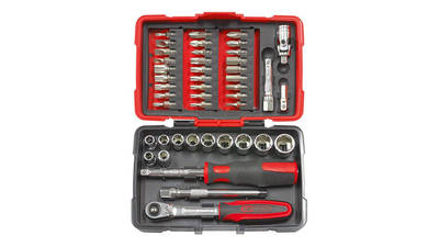 KS Tools 922.0644 Coffret de douilles et accessoires ULTIMATE 1/4'', 44 pièces