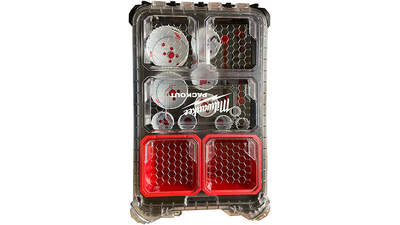 Coffret scies cloches Hole Dozer Carbure Milwaukee 12 pièces 4932472248