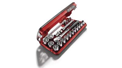 Coffret de douilles 1/2" 6 pans Facom SL.DBOX1PB