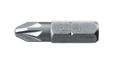 Embouts de vissage 1/4" POZIDRIV PZ1 25 mm Stanley 1-68-945