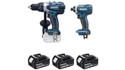 Ensemble de 2 machines Makita DLX2144TJ1