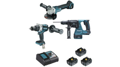 Ensemble de 3 machines Makita DLX3092TJ