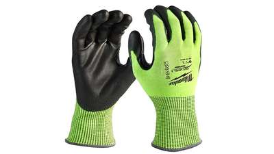 gants haute visibilité anti-coupure 4932479926 niveau 4/D S/7 Milwaukee