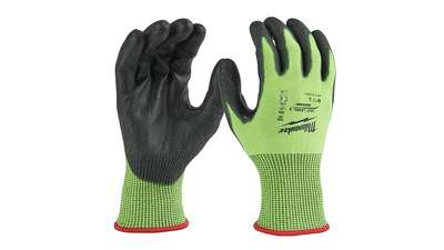 gants haute visibilité anti-coupure niveau 5/E 4932479933 taille L/9 Milwaukee